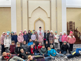 Школьники посетили мечеть "Чулпан"