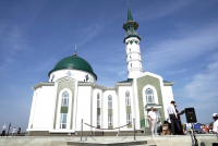 Муфтий Кузбасса Тагир хазрат Бикчантаев принял участие в открытии новой мечети «Мухаммадсалим»