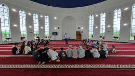 В мечети «Мунира» города Кемерово прошло мероприятие для детей посвященное дорожной безопасности