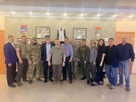 «Улица Победы в краеведческом музее г. Осинники