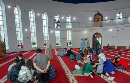 Мероприятие в мечети "Мунира" для юных прихожан