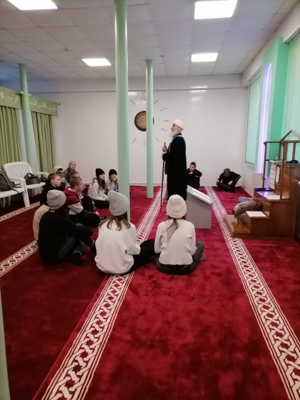 Экскурсия по мечети "Нур Ислам"