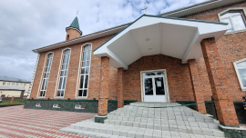 Торжественное открытие мечети "Насыха" в городе Прокопьевск