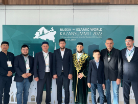 Делегация ДУМКО приняла участие в торжественных мероприятиях посвященных 1100-летию принятия Ислама Волжской Булгарией