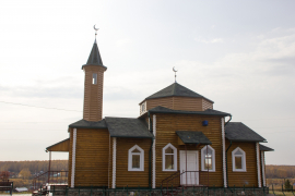 Открытие мечети в деревне Зимник